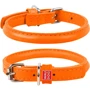 Ошейник круглый WAUDOG Glamour 8 мм 20-25 см оранжевый (22404)