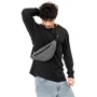 Мужская поясная сумка Sambag Soho BSH серая (82111009m): Пол Мужской