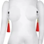 Зажимы для сосков LoveToy Bondage Fetish Glamor Tassel Nipple Clamp Red