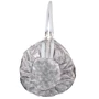 Женская сумка бочонок Laskara серебристая (LK-10251-silver-snake): Пол Женский