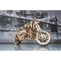 Механічний 3D пазл Ugears Мотоцикл Scramber з коляскою (6336921) фото 28