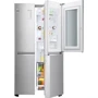 Холодильник Side-by-Side LG GC-Q247CADC: Расположение морозильной камеры Сбоку