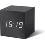 Смарт-будильник на акумуляторі Gingko WOODEN CUBE дерево венге (GK08W10)