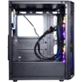 Корпус QUBE NEPTUNE Black (QB07N_FCNU3): Матеріал передній панелі пластик і сталь