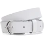 Жіночий ремінь Borsa Leather білий (110v1genw76-white)
