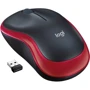 Мышь Logitech M185 WL Red (910-002240)
