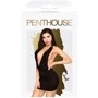 Мини-платье с хомутом и глубоким декольте Penthouse - Heart Rob Black L/XL