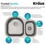 Кухонная мойка Kraus KBU21