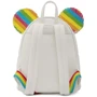 Рюкзак Loungefly Disney - Minnie Mouse Sequined Rainbow Mini Backpack (WDBK1659): Возрастная группа от 12 до 16 лет