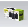 Набор Maestro Black из 3-х ёмкостей (MR20001-03CS): Объем, л 0.75