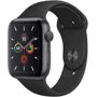 Apple Watch Series 5 44mm Space Gray Aluminium Case with Black Sport Band (MWVF2) Approved