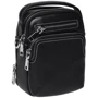 Мужская сумка через плечо Ricco Grande черная (K16066-black): Стиль Повседневный (Casual)