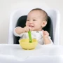 Детская миска Olababy Lemon с крышкой желтый (60511) фото 4