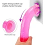Фаллоимитатор на присоске Love stay with me - SEXTOY PENIS, RD-50L PINK
