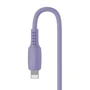 Кабель Baseus Cable USB-C to Lightning Colorful 18W 1.2m Purple (CATLDC-05): Довжина 1.2 м