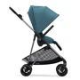 Прогулочная коляска Cybex Melio River Blue: Материал колес полиуретан