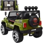 Дитячий електромобіль Джип Bambi Racer Jeep Wrangler, зелений (M 3237EBLR-10): Вид джип