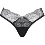 Трусики Obsessive Bella Rou black XL/2XL
