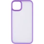 Чехол для iPhone Mobile Case TPU+PC Metal Buttons Lilac for iPhone 15