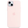 Чехол для iPhone Apple for iPhone 15 Plus Silicone Case with MagSafe Light Pink (MT143) : Цвет розовый