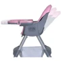 Стульчик Bambi M 5722 Lilac для кормления: Регулировка высоты стула нет