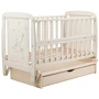 Детская кроватка Babyroom Умка DUMYO-3 слоновая кость (626141)
