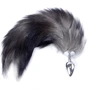 Анальная пробка S с хвостом BOSS of TOYS Boss Series Fox TAIL Black XXL, BS6400097
