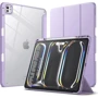 Аксессуар для iPad BeCover Soft Edge TPU with Pencil mount Purple for iPad Pro 13 2024 M4 (711719)