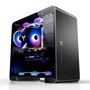 Корпус Jonsbo U4 PLUS Aluminium Black: Форм-фактор материнской платы ATX/MicroATX/Mini-ITX