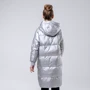 Пуховик Peak FW594002-SIL 40 серебристый зима с капюшоном длинный: Страна производитель Китай