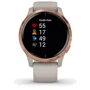 Смарт-часы Garmin Venu Rose Gold Stainless Steel Bezel with Light Sand Case and Silicone Band (010-02173-22): Тип гаджета Взрослые смарт часы