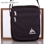 Чоловіча сумка через плече Onepolar чорна (W5633-black): Фактура Ткана