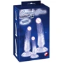 Набор анальных фаллоимитаторов Crystal Clear Anal Training Set
