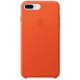 Чехол для iPhone Apple Leather Case Bright Orange (MRGD2) for iPhone 8 Plus/iPhone 7 Plus