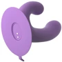 Pipedream Duo Pleasure Wallbang-Her - двойной вибратор с присоской, 12,7х3,8 см