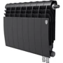 Радіатор із нижнім підключенням Royal Thermo BiLiner 350/Noir Sable VR – 8 секцій
