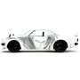 Машина металева Jada Ванпанчмен Mazda RX-3 (1974) з фігуркою Сайтама 1:24 (253255058): Масштаб 1:24