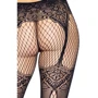 Колготки Leg Avenue Fishnet tights with back seam One size Black