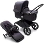 Универсальная коляска 2 в 1 Bugaboo Fox 3 Black/ Washed Black