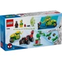 Конструктор LEGO Spideу Гонки на электромобилях с динозаврами 124 детали (11198): Количество деталей, шт. 124