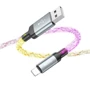 Кабель Hoco USB Cable to Lightning U112 2.4A 1m Gray фото 3