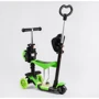 Самокат Best Scooter с защитным бампером зеленый (47007): Материал колес полиуретан