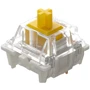 Клавиатура FL Esports FL750 CPM White Olivia Gateron PRO Yellow wireless Three-Mode: Дополнительно подсветка клавиш