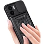Чохол для телефона BeCover Military Black для Xiaomi Redmi A2 (710206): Матеріал TPU (термополиуретан) и пластик
