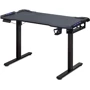 Стіл Mealux PowerDesk Carbon RGB з електрорегулюванням висоти (арт. EVO-201 Carbon/B)