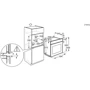 Духовой шкаф электрический Electrolux EOH4P56BX: Размеры 59х59.4х56 см