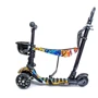 Самокат Scooter 5in1. Graffiti (багатофункціональний): Тип коліс литі