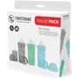 Набор из трех антиколиковых бутылочек Twistshake Value Pack Blue 260ml (78844): Количество бутылочек в наборе, шт 3