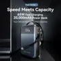 Внешний аккумулятор Vention Power Bank 20000mAh LED Display 65W Black (FHYB0)