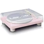 Виниловый проигрыватель Lenco LS-50PK Pink: Привод ременной